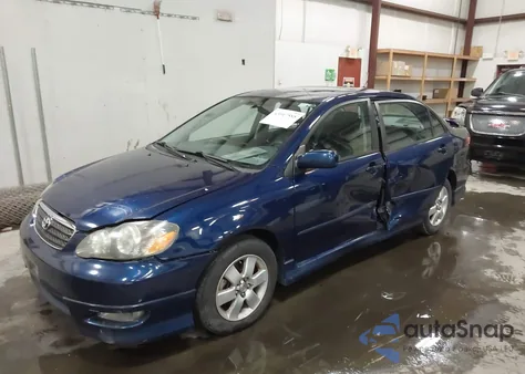 2005 Toyota Corolla S из США, поврежденный, VIN 1NXBR32E55Z492108